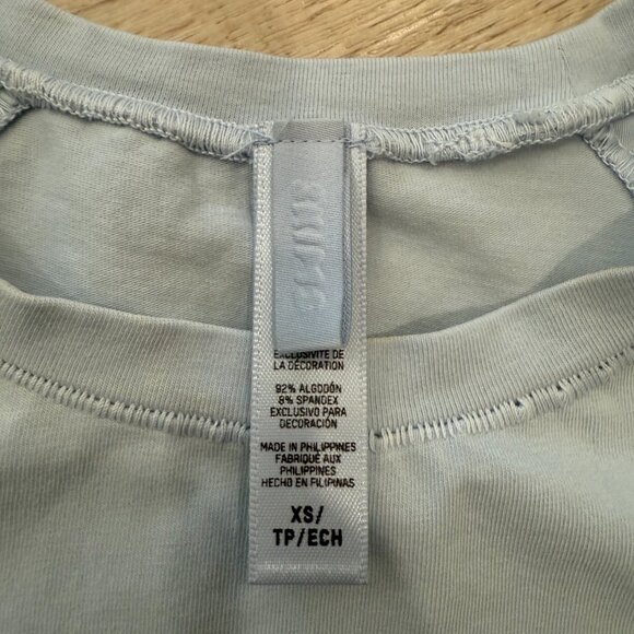 NWOT! SKIMS New Vintage T-Shirt Periwinkle Limited Edition XS - Picture 3 of 3